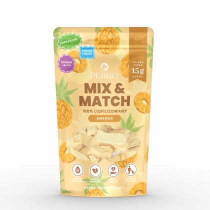 Perro MIX & MATCH Ananas liofilizowany 15g