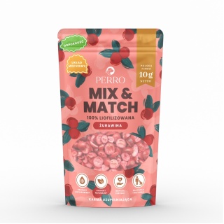 Perro MIX & MATCH Żurawina liofilizowana 10g