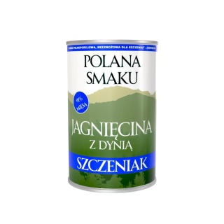 Polana Smaku karma dla szczeniąt Jagnięcina z dynią 400g