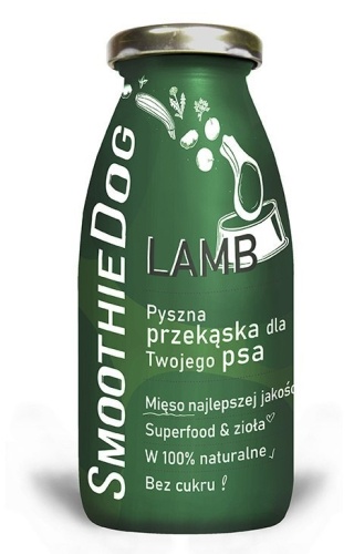 SmoothieDog przekąska dla psa jagnięcina z warzywami 250ml