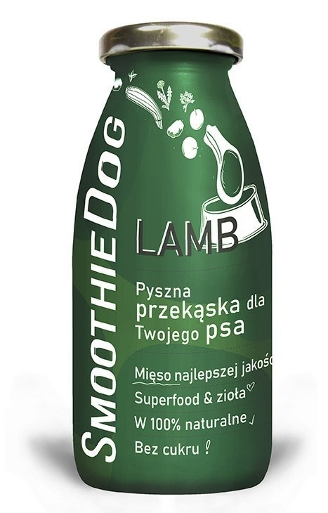SmoothieDog przekąska dla psa jagnięcina z warzywami 250ml
