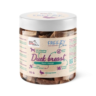 Syta Micha FREEZY PURE liofilizowane mięso z kaczki dla psa 70g