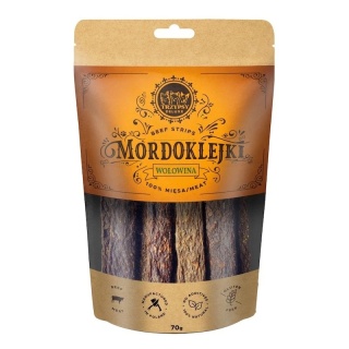 TRZYPSY MORDOKLEJKI Z WOŁOWINY 70G