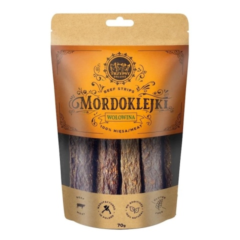 TRZYPSY MORDOKLEJKI Z WOŁOWINY 70G