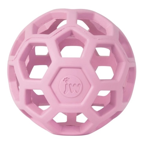JW Pet piłka ażurowa różowa 11,5cm